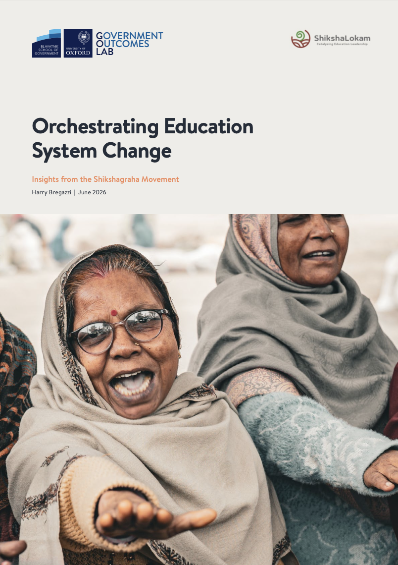 Orchestrating Education System Change - report cover